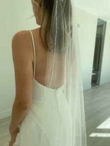 Bridal Classics - Pearl and Beaded Edge Veil