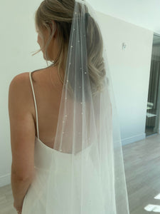 Bridal Classics - Scattered Pearl Veil