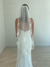 Load image into Gallery viewer, Arthur Harris - Floral Applique Veil
