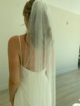 Load image into Gallery viewer, Bridal Classics - Scattered Beads with Beaded Edge Veil
