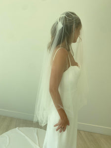 Bridal Classics - 2 Tier Raw Edge Veil