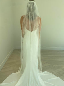 Daniele - Beaded Edge Veil