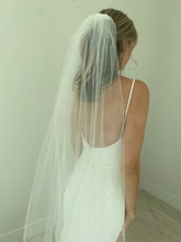 Load image into Gallery viewer, Daniele - Beaded Edge Veil
