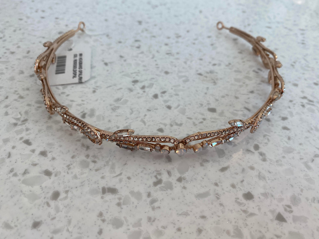 Malis Henderson Opal Rose Gold Headband