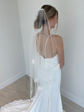 Load image into Gallery viewer, Bridal Classics: Satin Cord Manilla Lace Veil

