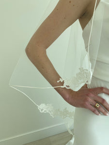 Bridal Classics: Satin Cord Manilla Lace Veil
