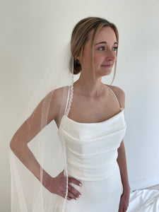 Bridal Classics: Long Beaded Veil