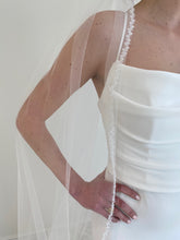 Load image into Gallery viewer, Bridal Classics: Long Beaded Veil
