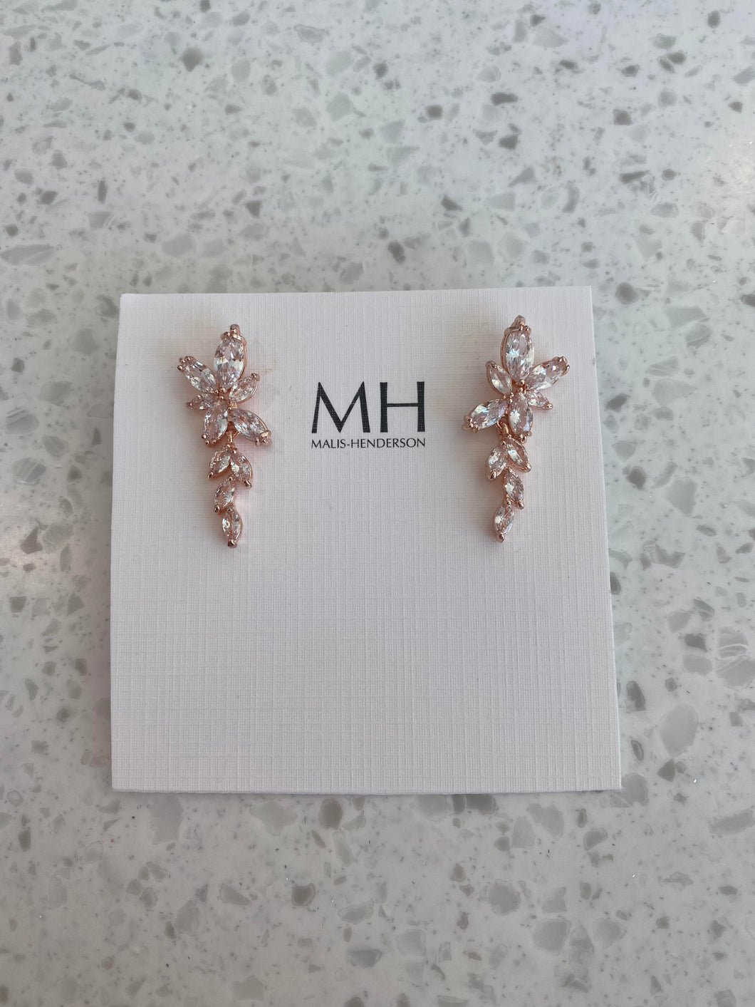 Malis Henderson - Crystal Beading Earrings