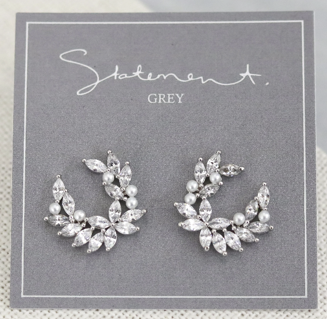 Statement Grey: YULA EARRING (SILVER)